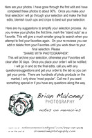 Zenfolio Viewing Instructions