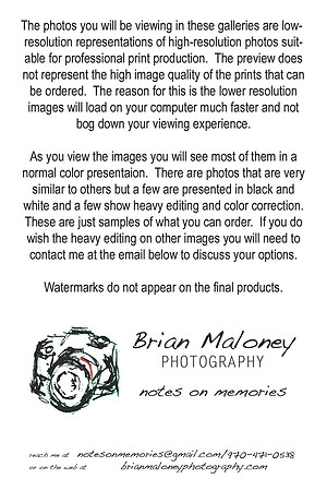 Zenfolio LoRez Disclaimer